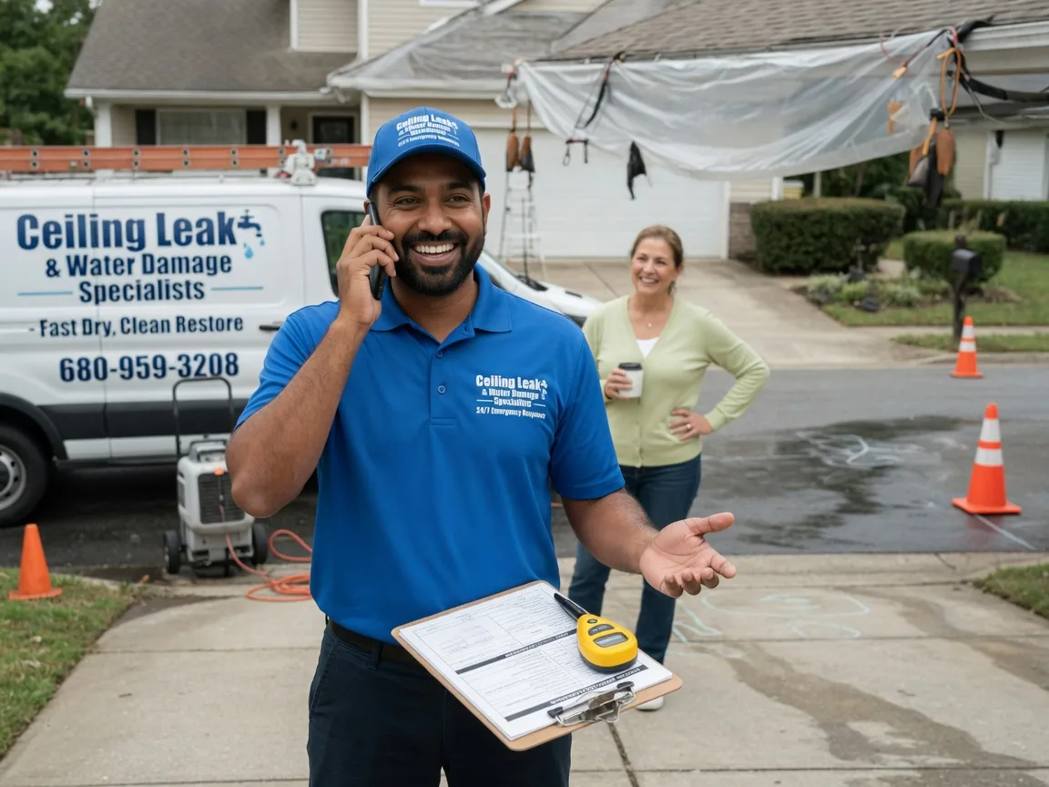 Ceiling Leak Cleanup Lucedale, MS FAQs