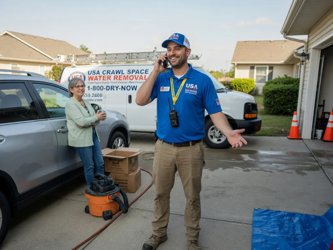Crawl Space Water Removal Lucedale, MS FAQs